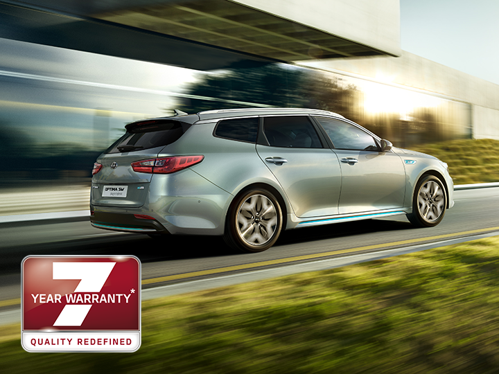 Kia  7-year warranty