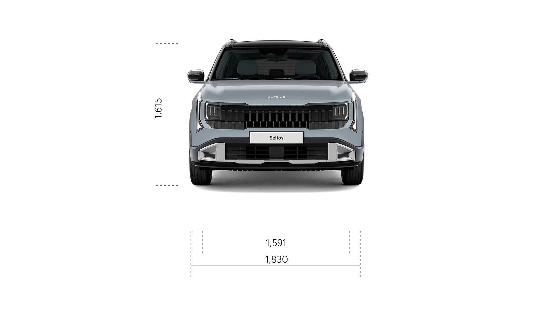 Kia EV4 Dimensions rear view
