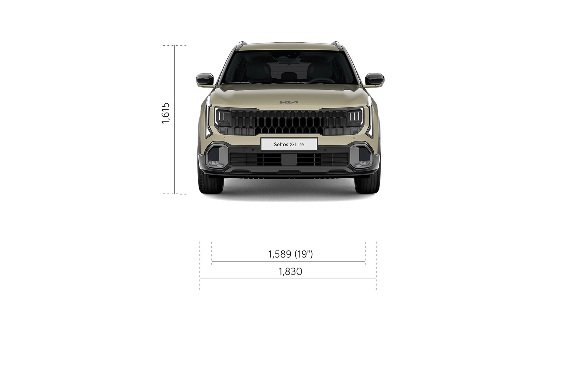 Kia EV4 Dimensions rear view