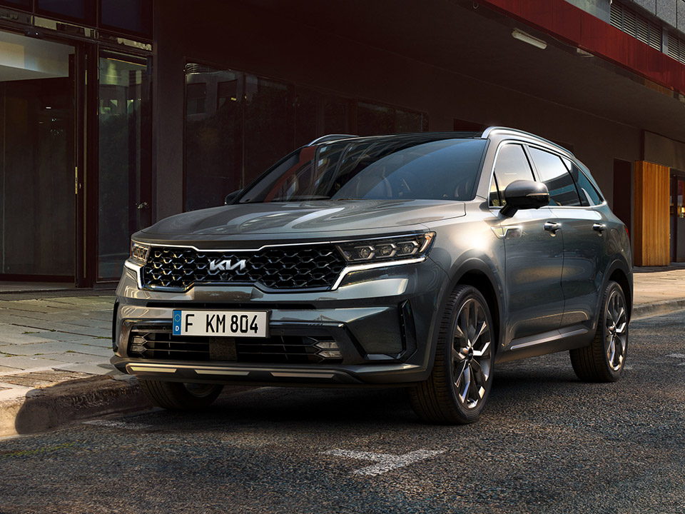 Extérieur fascinant du Kia Sorento
