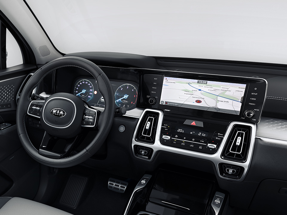 Kia Sorento Twin Displays