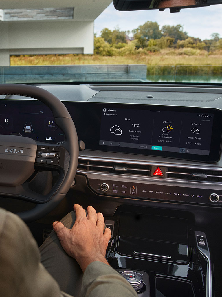 Tecnología de la cabina del Kia Sorento