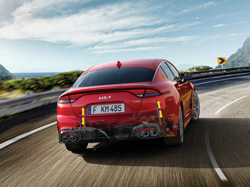 New Kia Stinger GT exhilarating driving