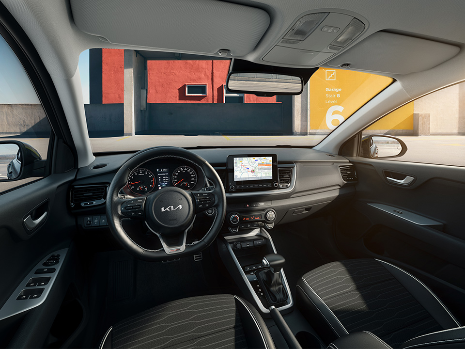Habitacle sportif de la nouvelle Kia Stonic GT Line