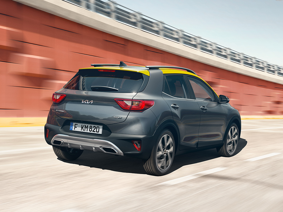 Le pare-chocs arrière de la nouvelle Kia Stonic GT Line
