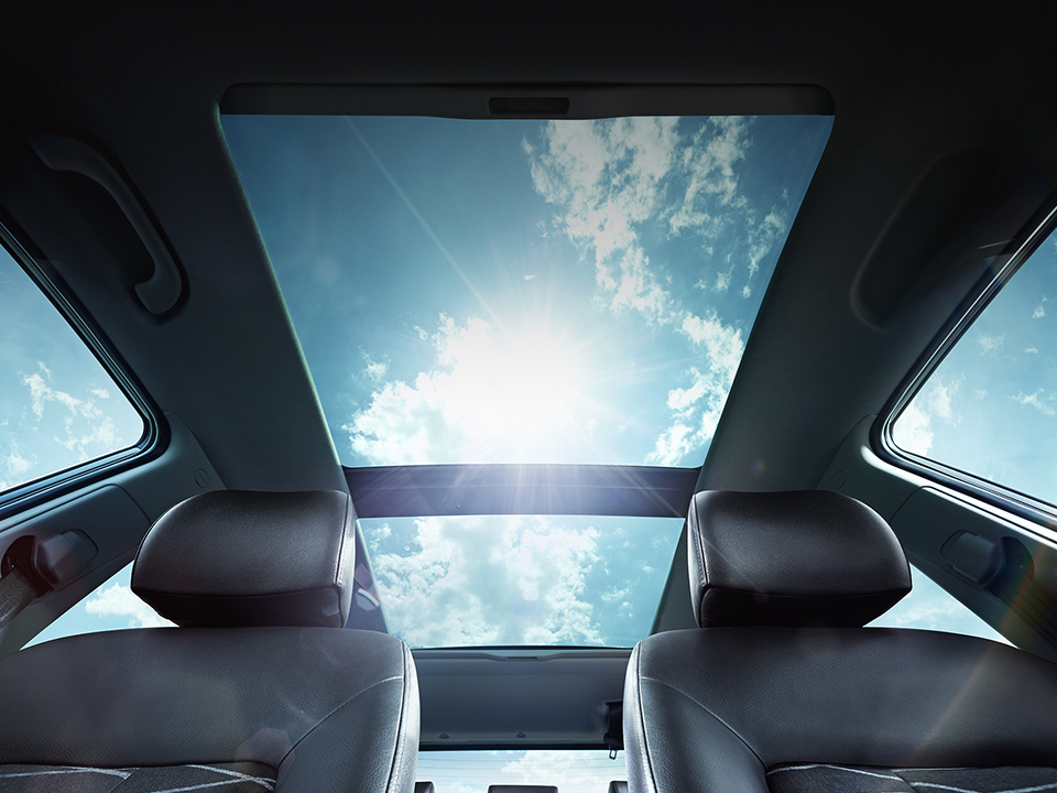 Panoramic sunroof