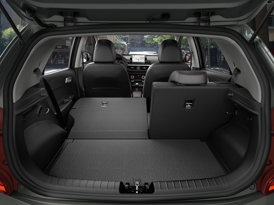 Az új Kia Picanto dönthető hátsó ülései és csomagtere