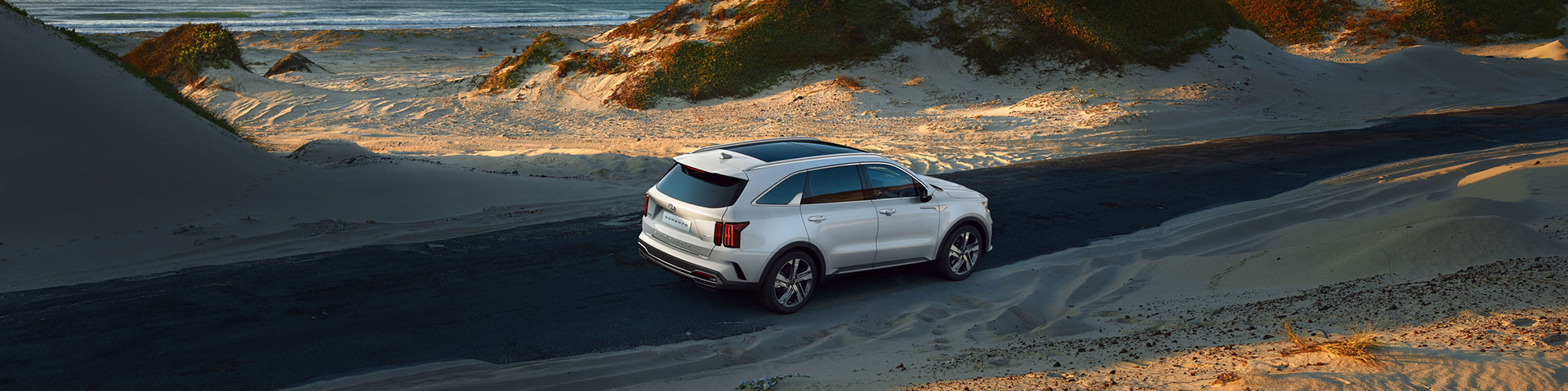 Kia Sorento sulla sabbia