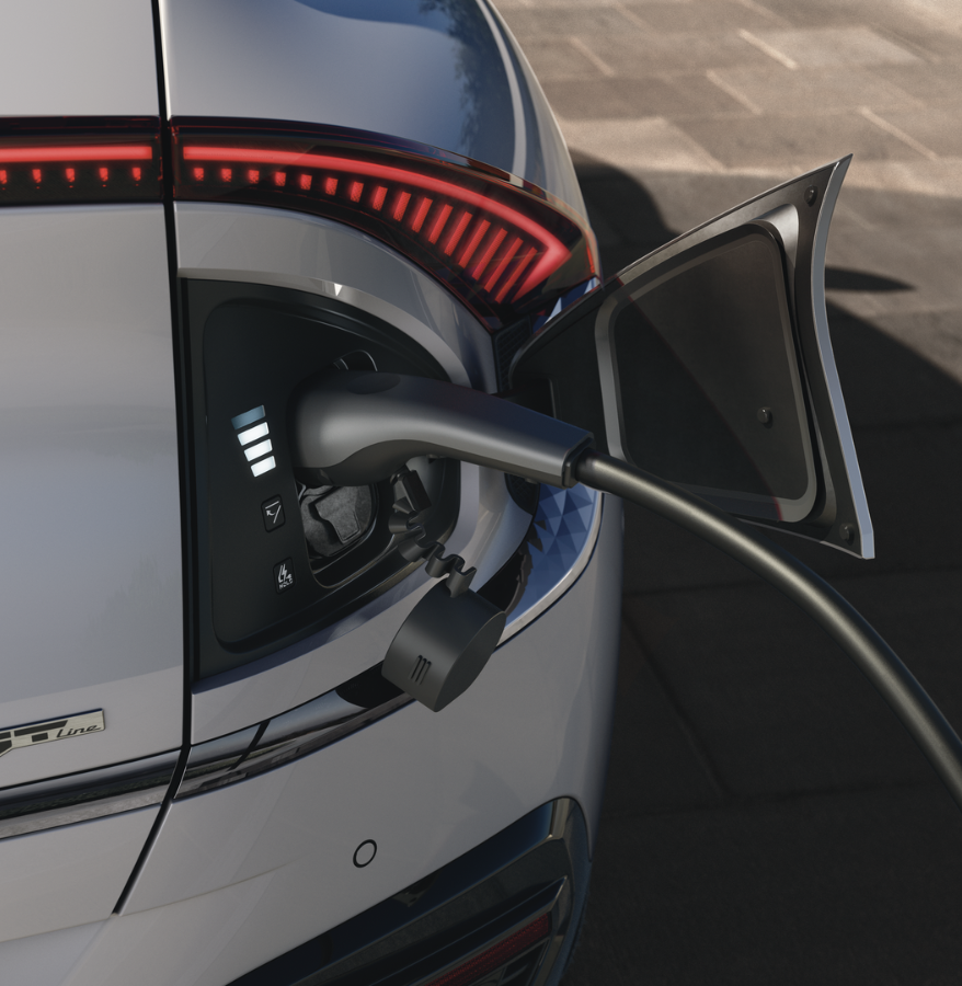 La Kia EV9 si ricarica con IONITY