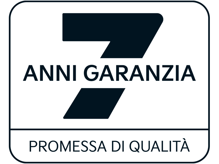 7 anni di garanzia