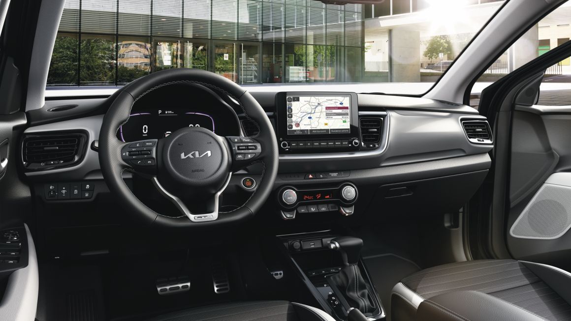 Abitacolo modellato sul conducente di Kia Stonic