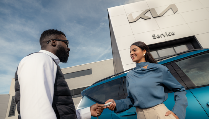 Kia verkoper sfeer visual