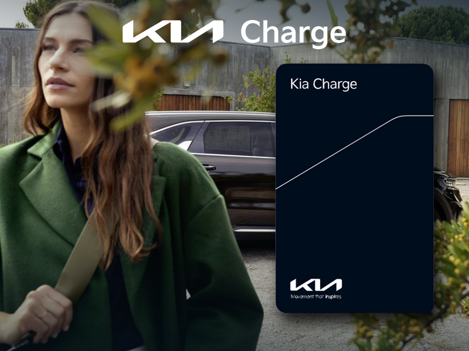 Kia Charge onderweg laden