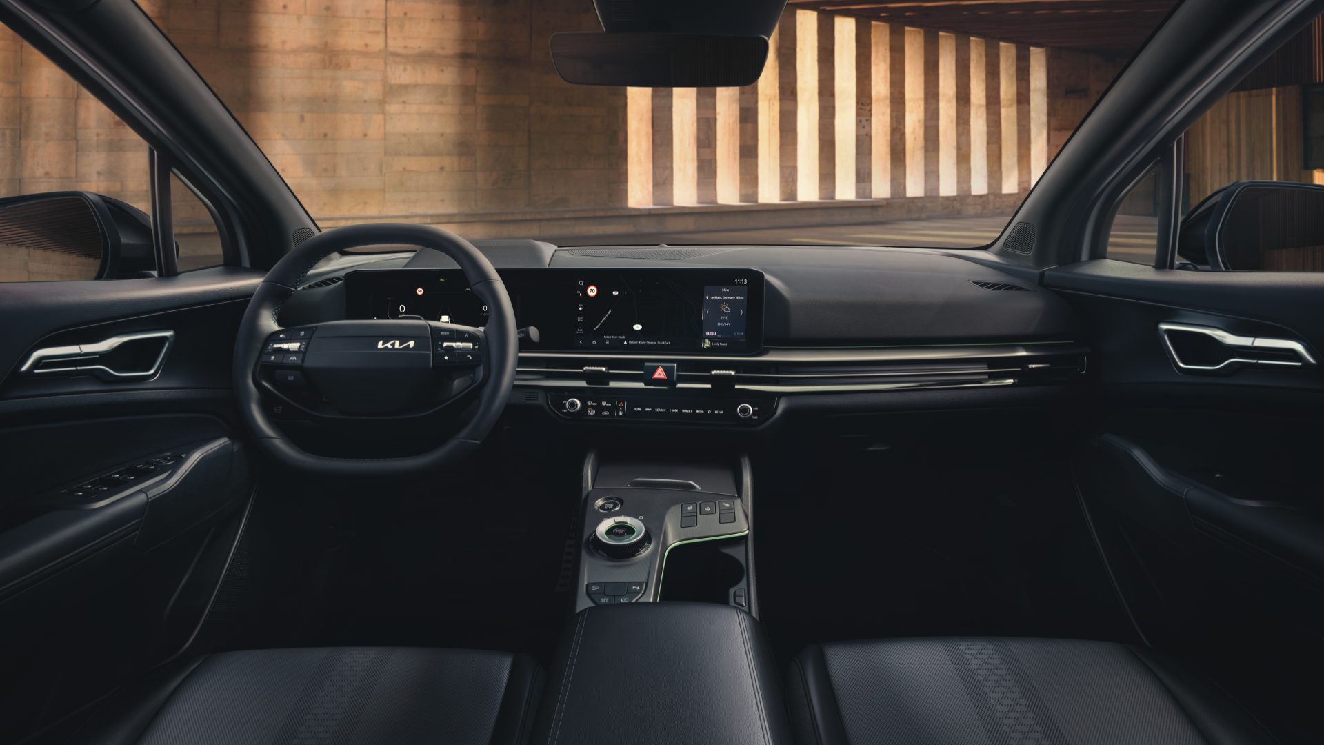 Een verfijnd interieur.