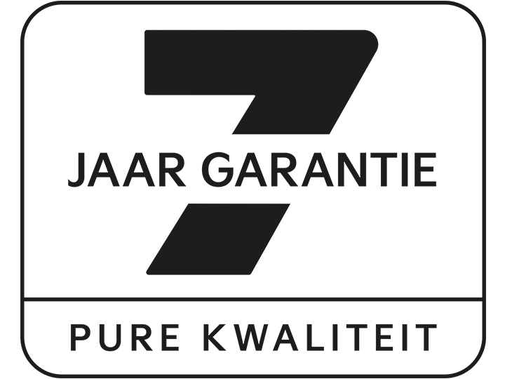 7 jaar garantie