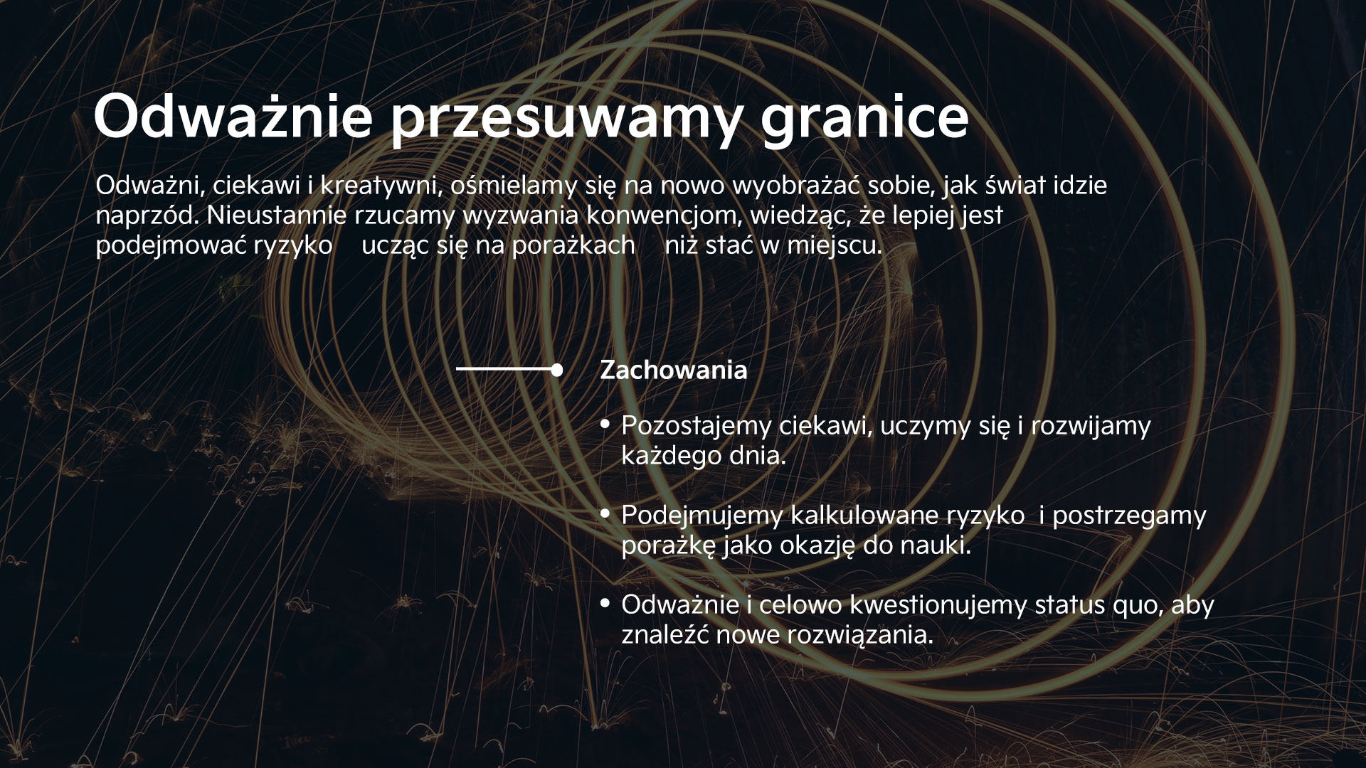 Odważnie przesuwamy granice