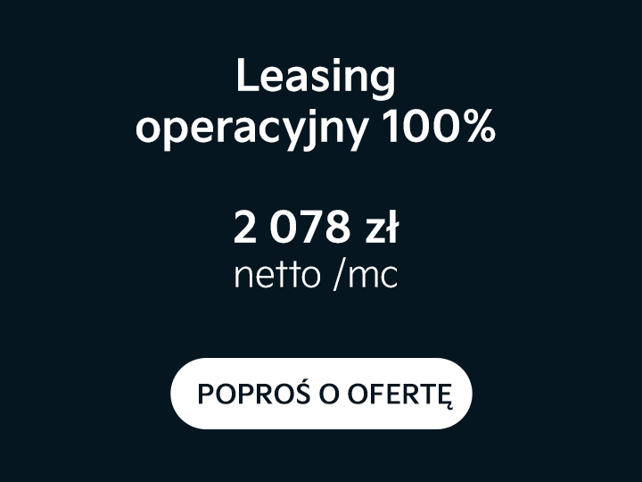 Leasing operacyjny 100%