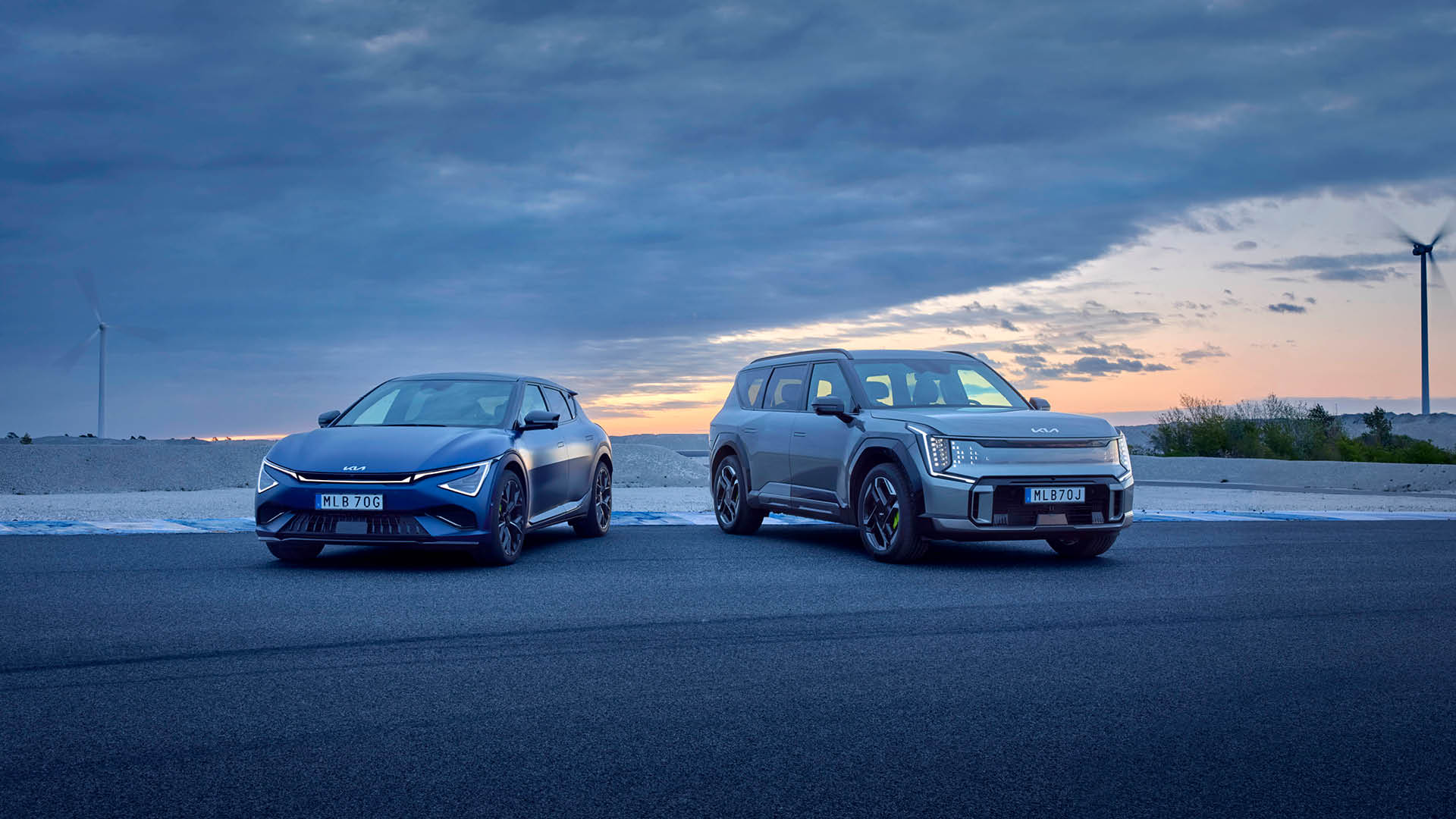Kia EV6 GT och Kia EV9 GT