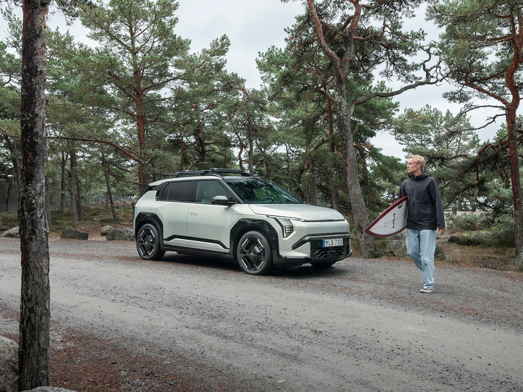 Kia EV3 med Tim