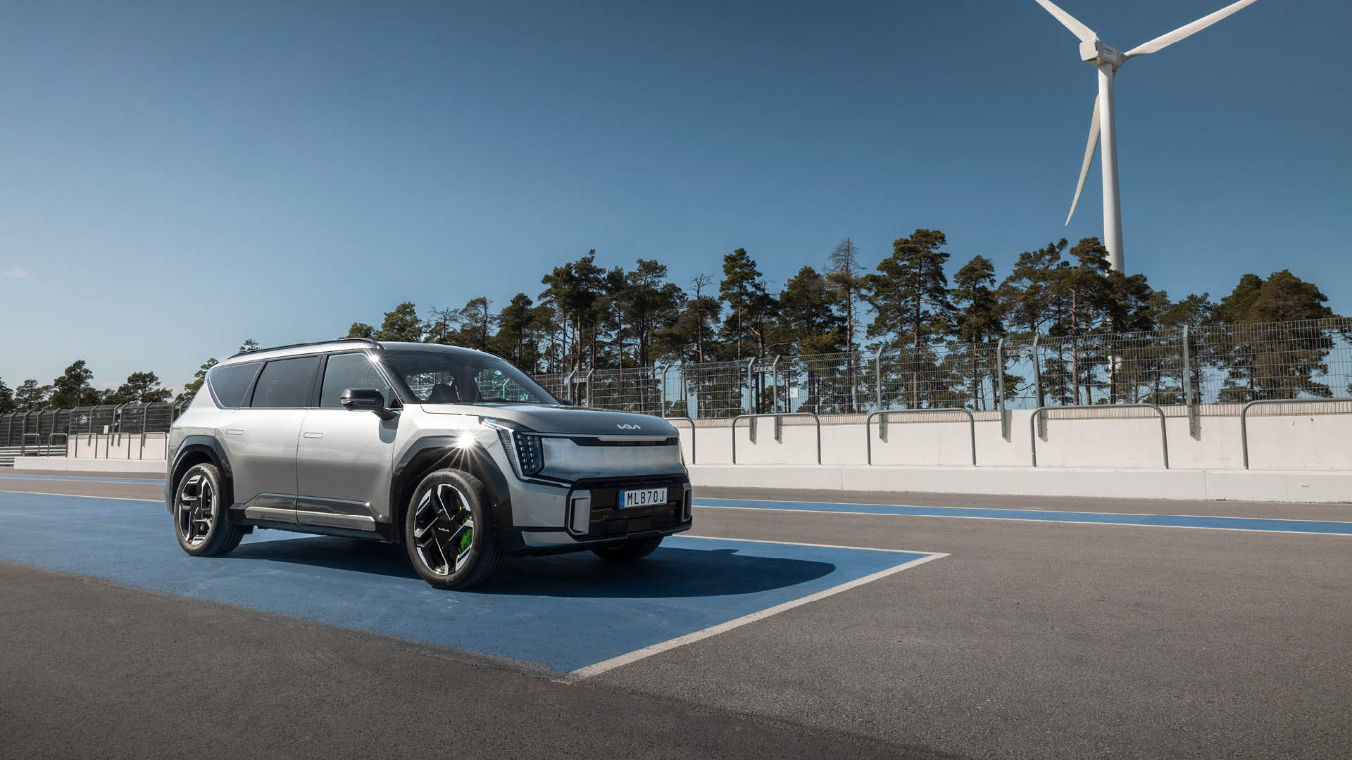 Kia EV9 GT sidoprofil