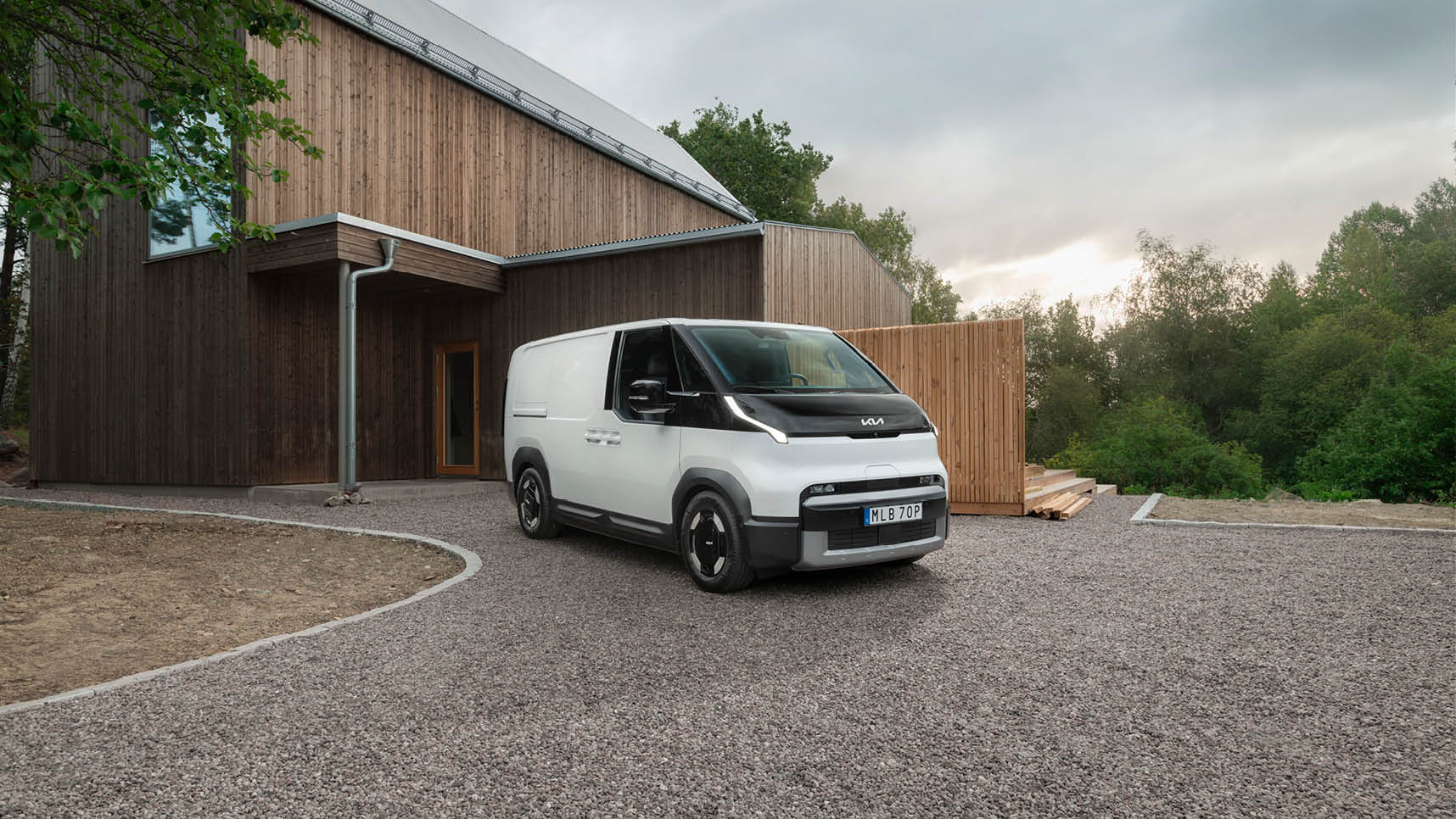 Skåpbilen Kia PV5 Cargo.