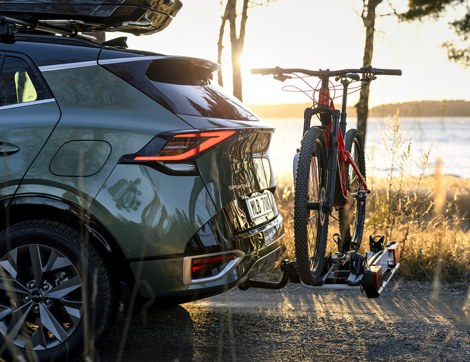 Kia Sportage cykelhållare