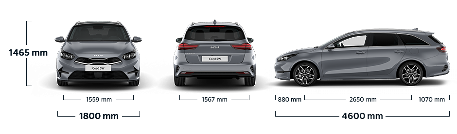 Kia Ceed Sportswagon Dimensions