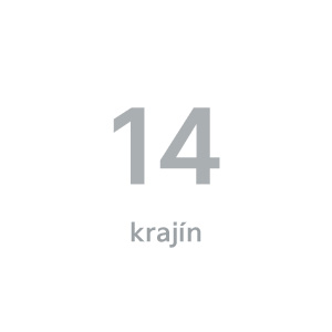 14 krajín