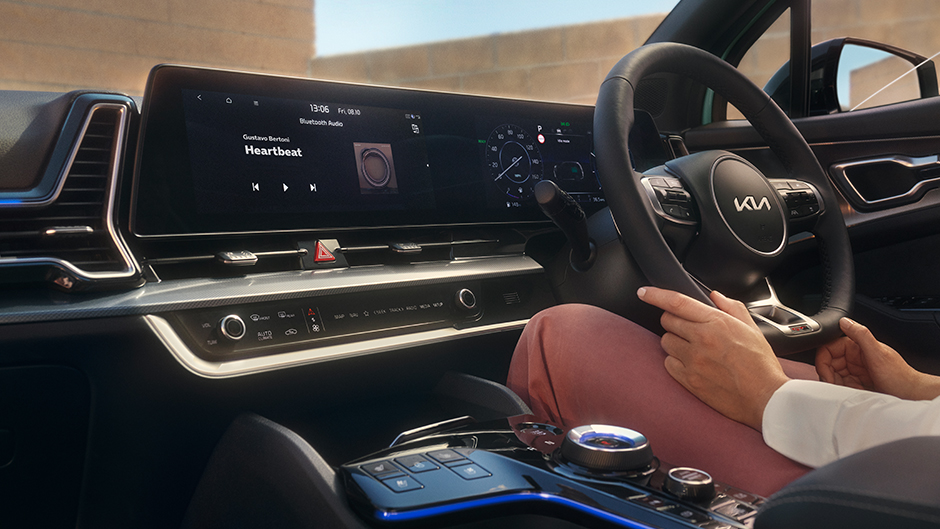 Niro EV6 charging point