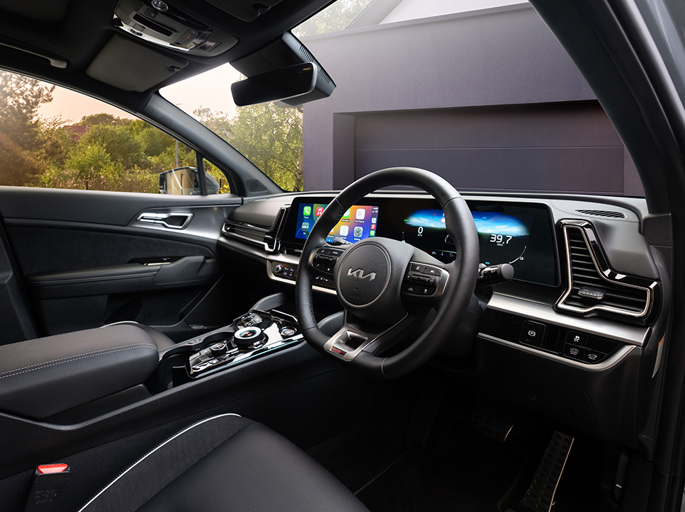 kia sportage premium cabin