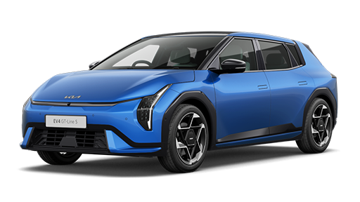 Kia EV4 GT-Line S in Blue Flame