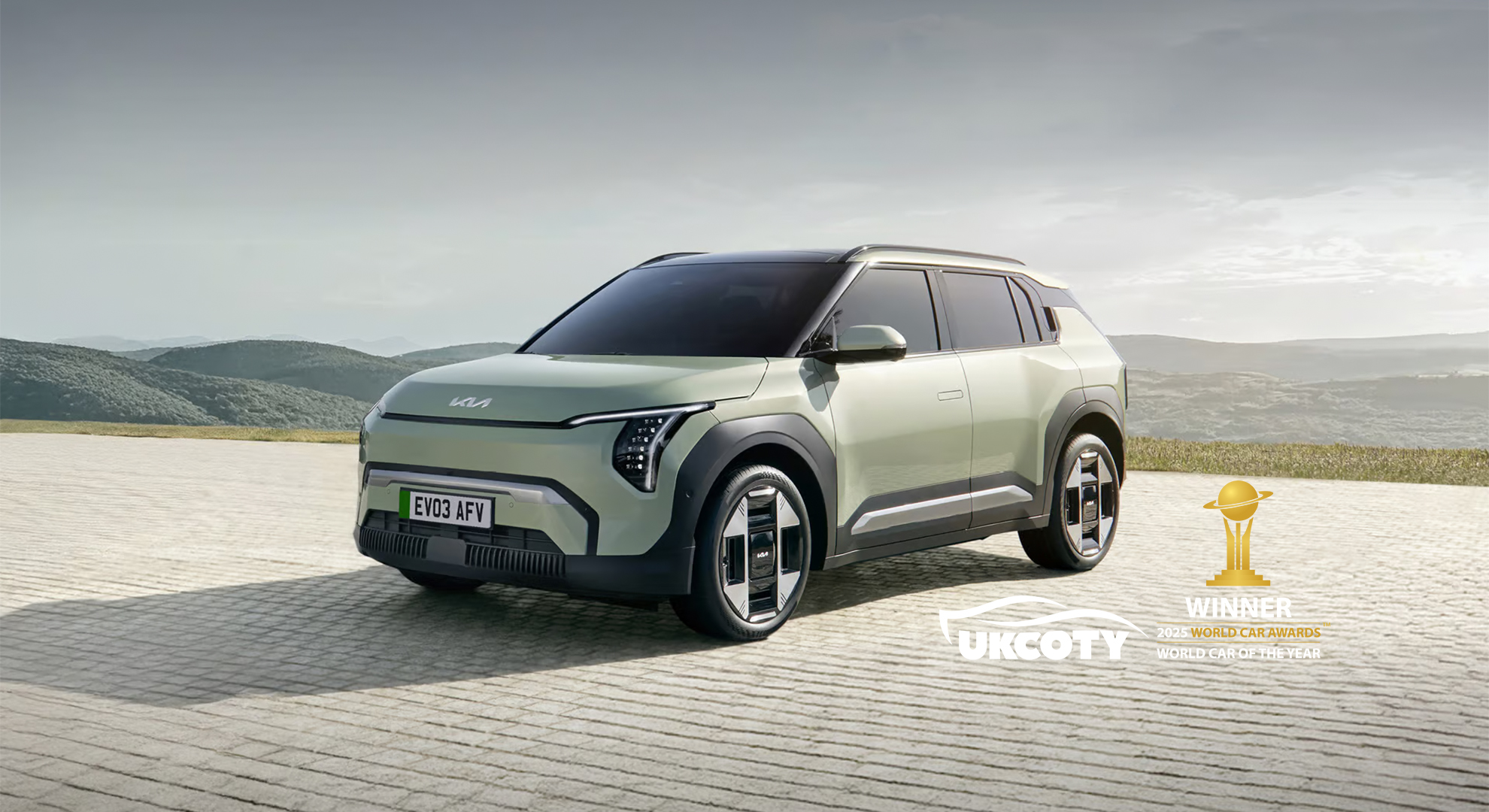 The all-electric Kia EV3