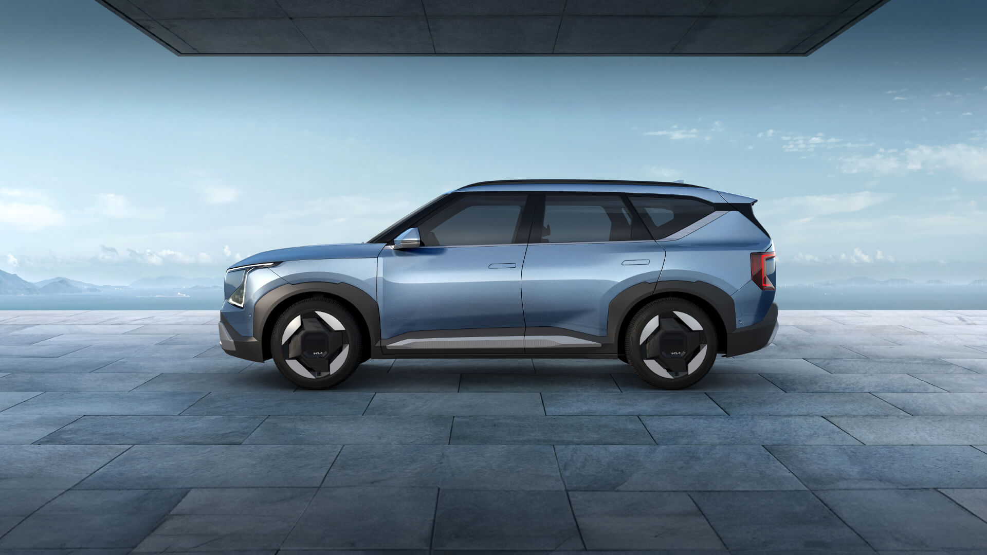 The all-electric Kia EV5