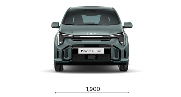 Front view specifications 