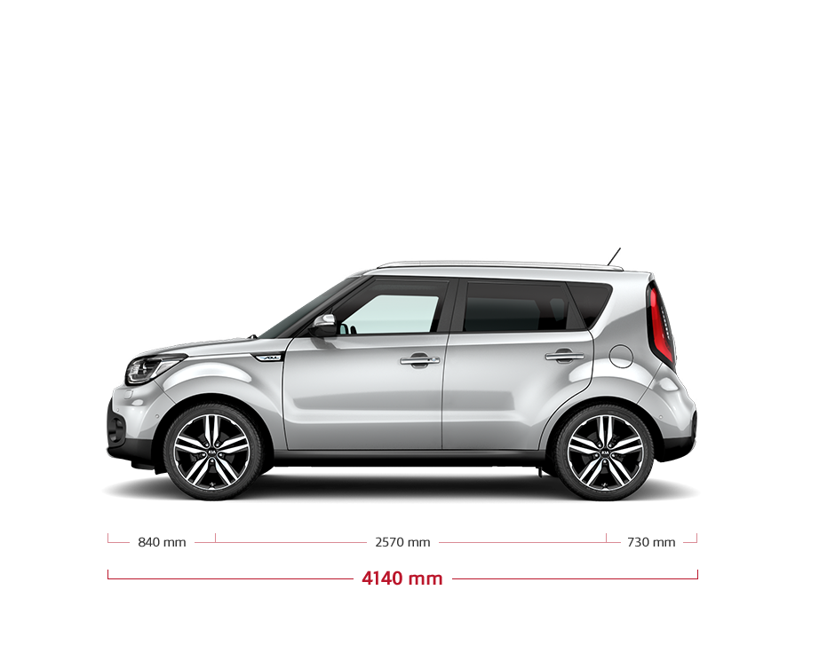 Kia Soul Specifications Features Motors Uk Length From Front To Tyre Centre 840mm Rear